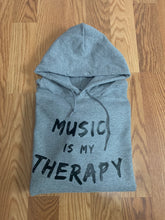 Load image into Gallery viewer, MUSIC IS MY THERAPY HOODIE
